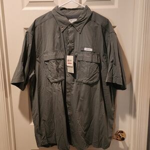NWT Gander Mountain Guide Series Quick Dry Trophy Short Sleeve Fishing Shirt XXL